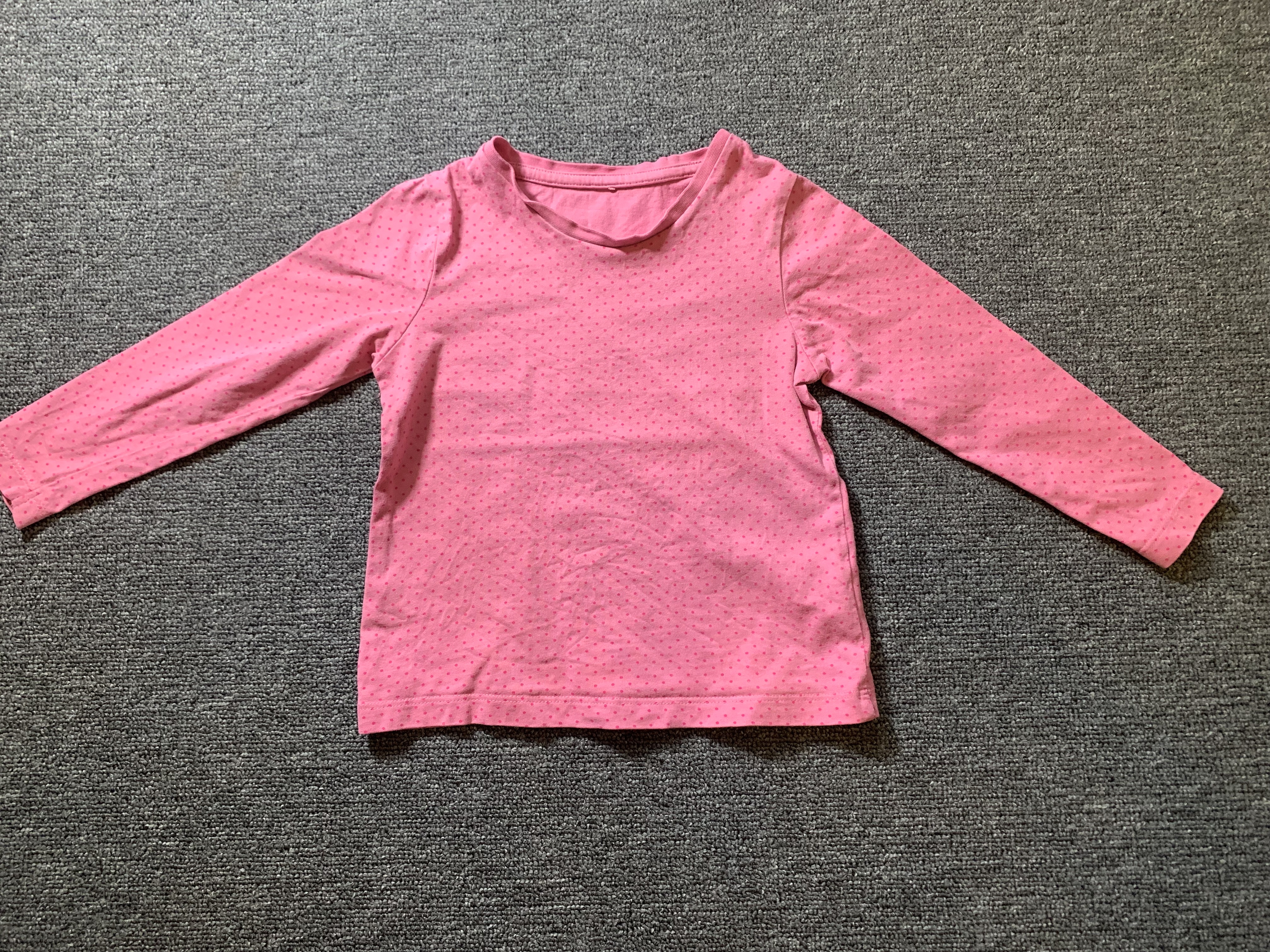 Dívčí růžové tričko George 98/104